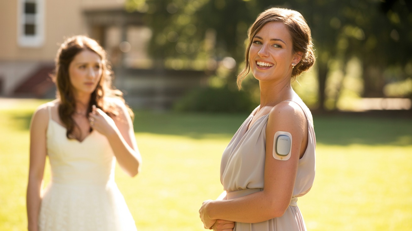 Maid Of Honor Gets Called Out For Not Hiding Diabetes Sensor At Best Friend’s Wedding