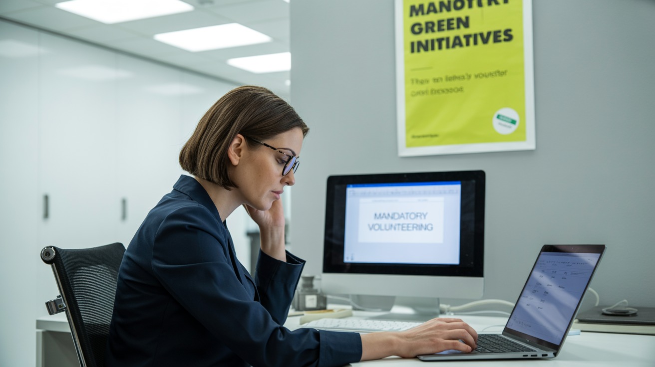 Company Forces Green Volunteering, Employee Pushes Back