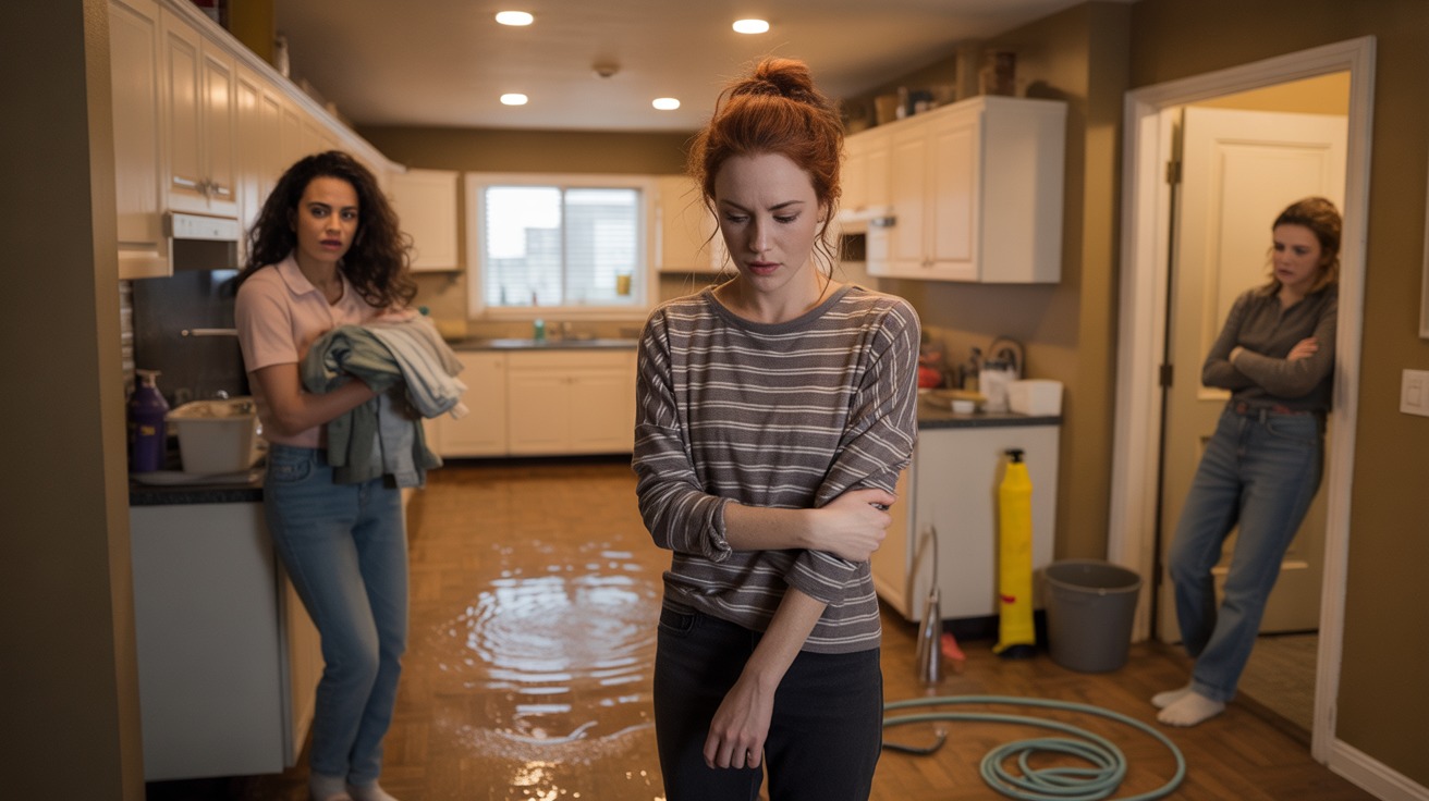 Roommate Ignores Instructions, Floods Hardwood Floor, And Refuses To Pay The Repair Bill Roommate Ignores Instructions, Floods Hardwood Floor, And Refuses To Pay The Repair Bill