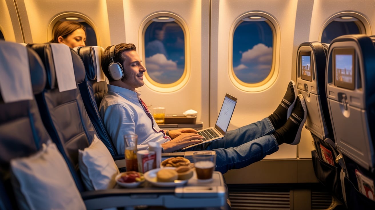 Man Buys an Extra Airline Seat for Comfort - Internet Debates If He’s Selfish or Smart