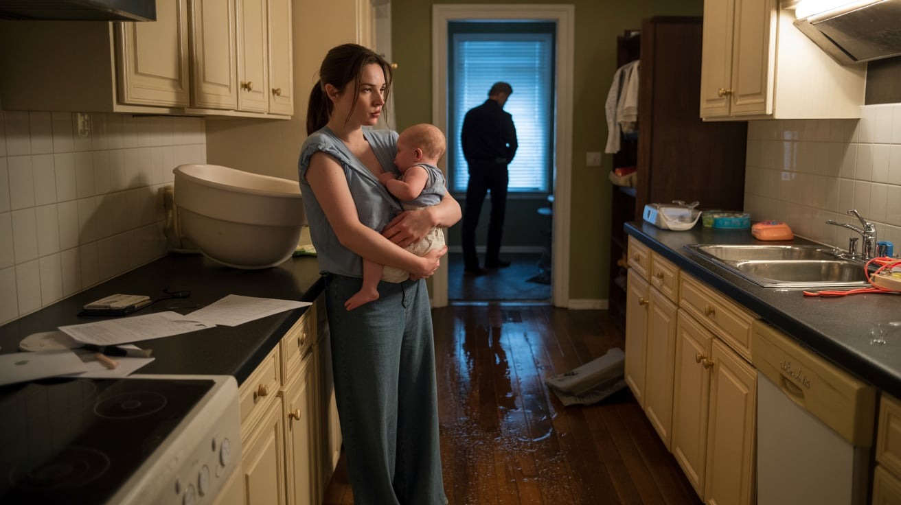 Wife Tells Husband to Leave After Explosive Fight - Then Realizes Their Newborn Might Not Be Safe With Him Around Wife Tells Husband to Leave After Explosive Fight - Then Realizes Their Newborn Might Not Be Safe With Him Around