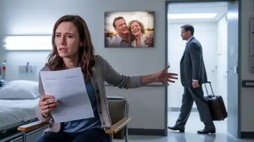 Man Leaves Hospital After Wife’s Ovarian Cancer Diagnosis and Sparks Outrage Online