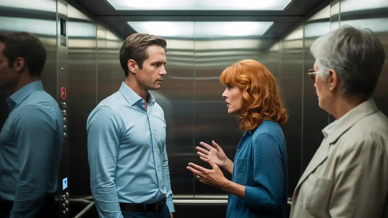 He Entered the Elevator First - She Called Him Rude, So He Finally Told Her to Stop Talking