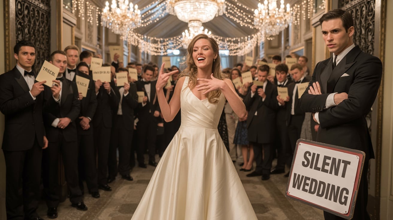 Man Refuses to Attend His Sister’s “Silent Wedding” — Where 200 Guests Must Speak Only in Sign Language