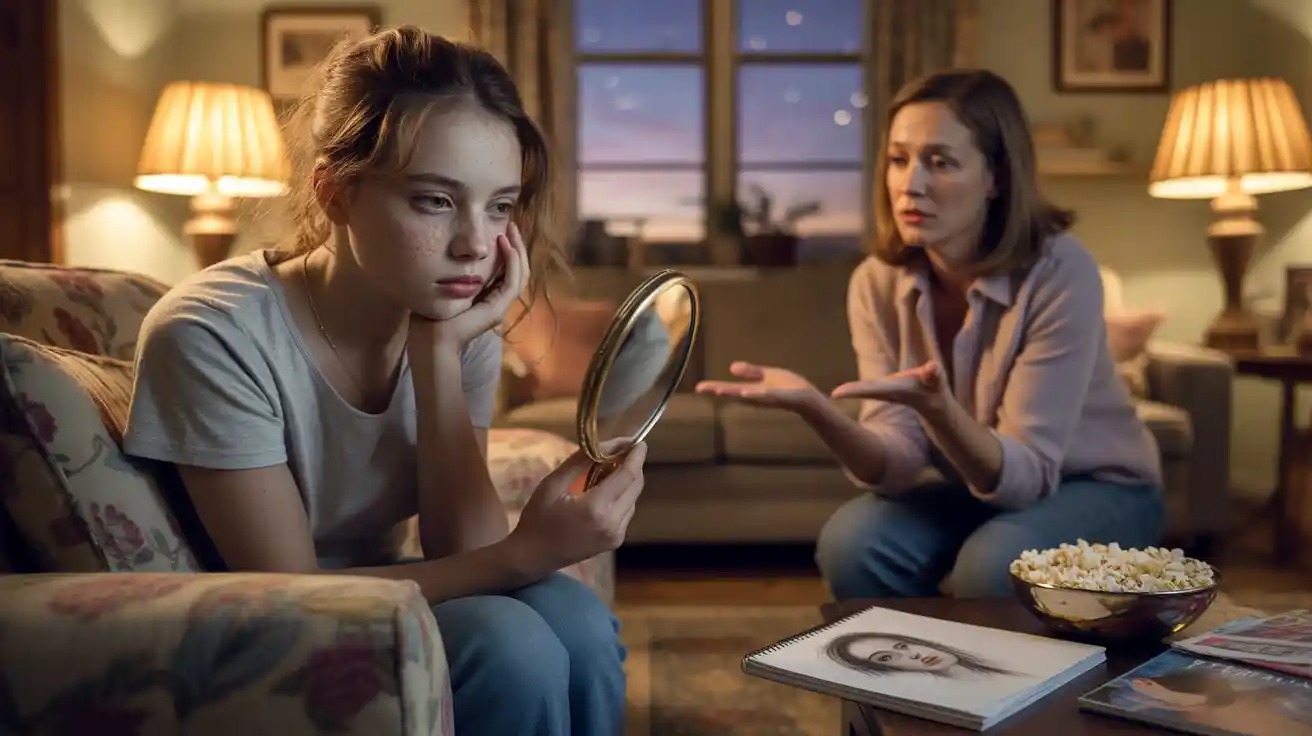 Teen Girl Asks Mom If She’s Beautiful - The Answer Leaves Her Heartbroken