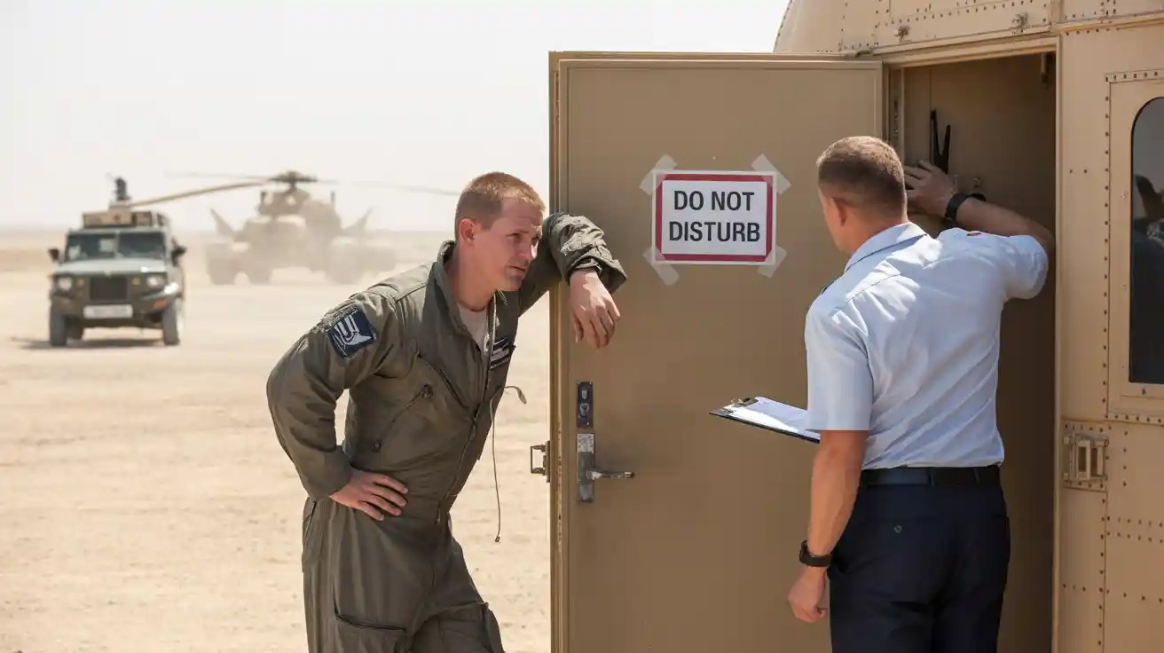 When Contractors Interrupted Crew Rest, One Call from the Colonel Ended Their Visits Forever