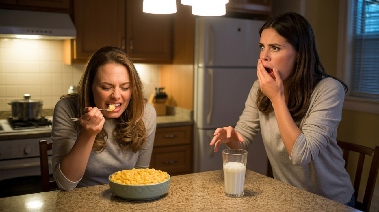 Roommate Kept Stealing Food Off Her Plate, So She Served The Spiciest Payback Ever