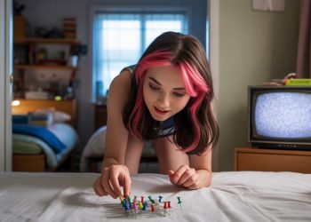 Teen Girl Defended Room With 250 Push Pins