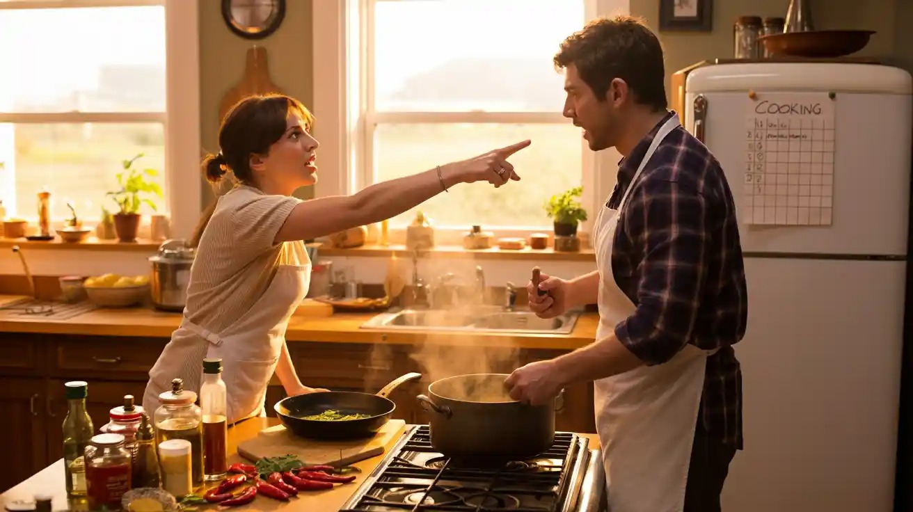 She Yelled at Her Boyfriend to Stop Spicing Up Her Meals She Yelled at Her Boyfriend to Stop Spicing Up Her Meals