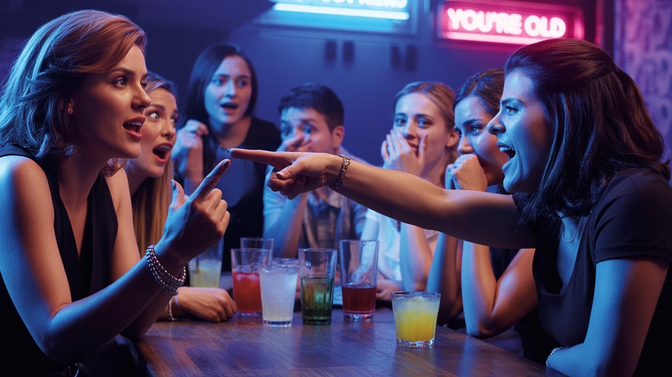 A Young Gamer Calls Out Her Older Friend’s Age Obsession – and the Group Turns on Her