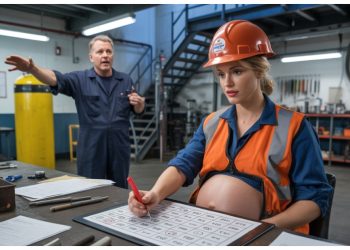 Pregnant Worker Forced to Lift Heavy Cylinder by Supervisor – He Regrets It After HR Steps In