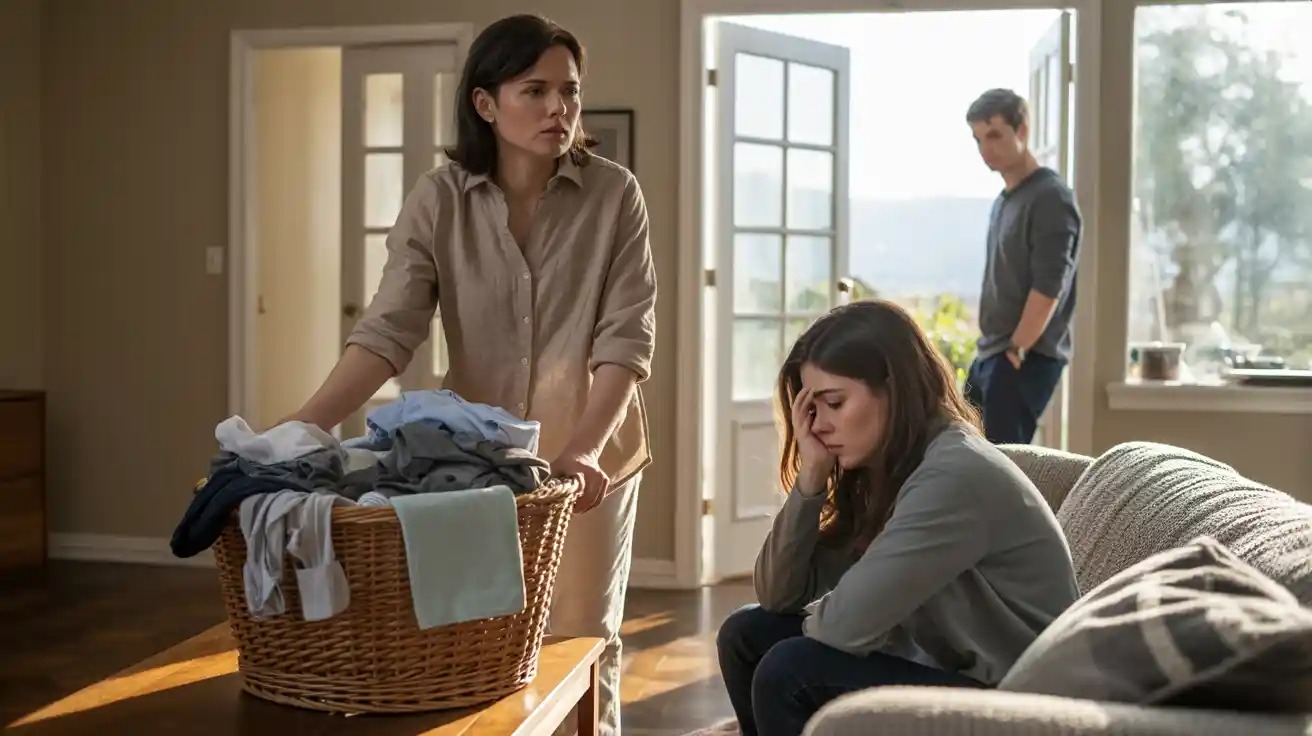 Wife Explodes After Sister Washes Husband’s Laundry - Including His Underwear