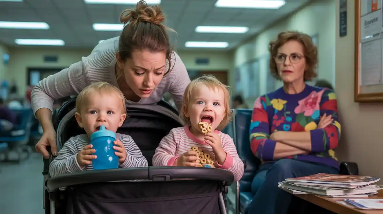 Judgmental Stranger Criticizes Mom of Twins - Her Payback Is Perfect