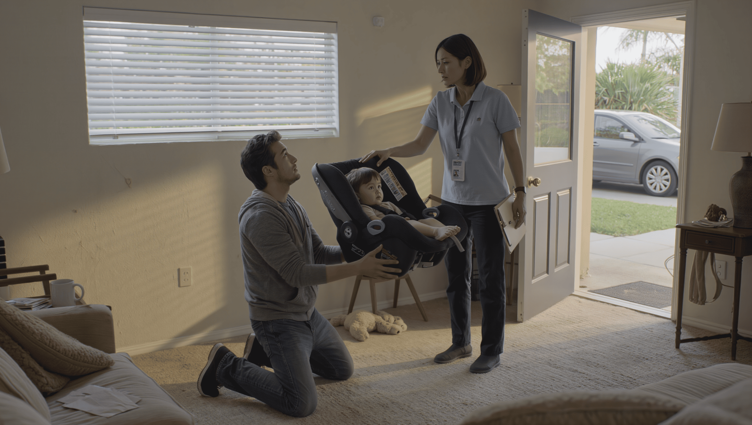 Hospitalized Sister Dumps Toddler On Distant Brother's Porch Then Vanishes As He Surrenders Child To Protective Services