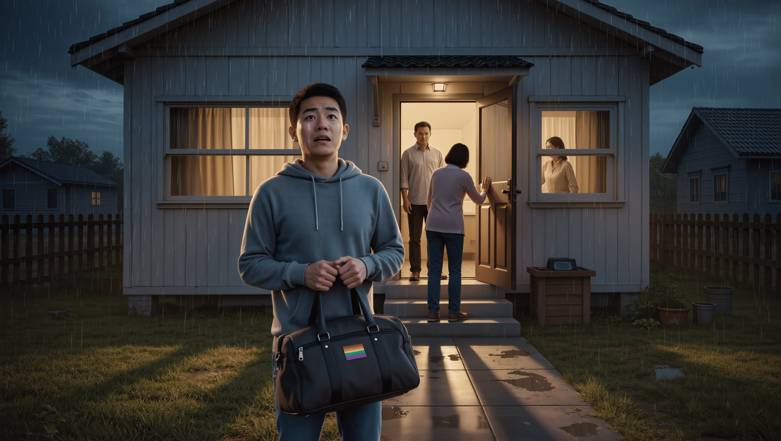 Man Disowned At 17 For Being Gay Refuses Help To Gay Stepbrother Who Aided Parents' Rejection