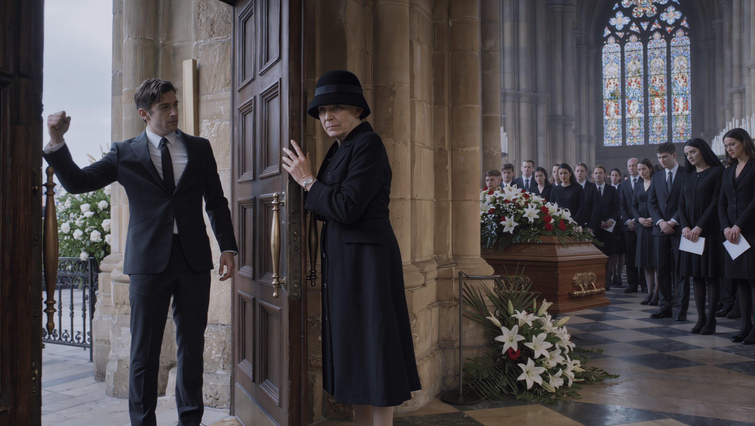 Stepmother Does Not Allow Stepson To Mourn In His Father's Funeral, With Respect To Her Late Husband's Wish