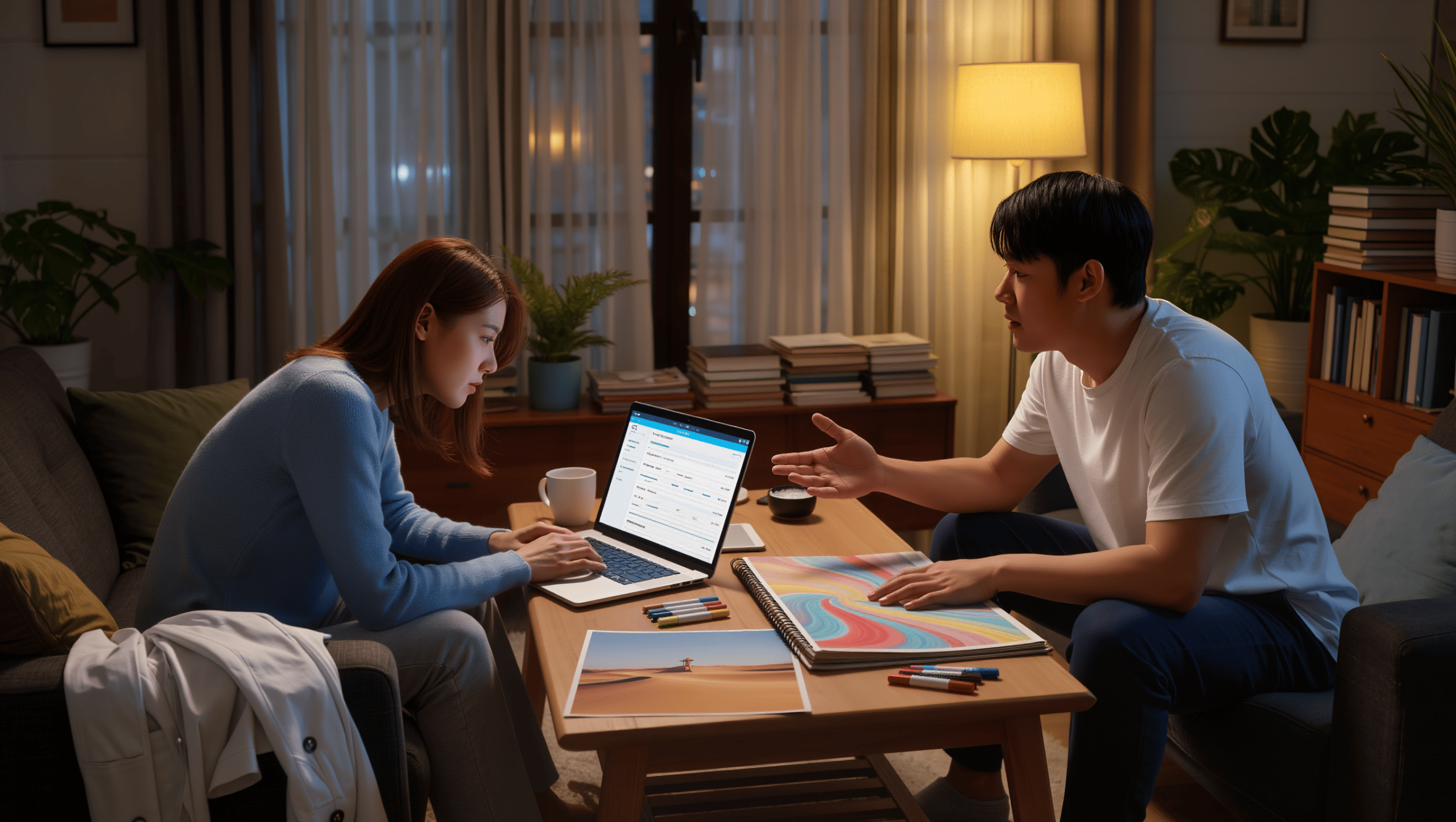 Boyfriend Demands $4000 To Invent A New Color, Girlfriend Refuses, Questioning His Sanity