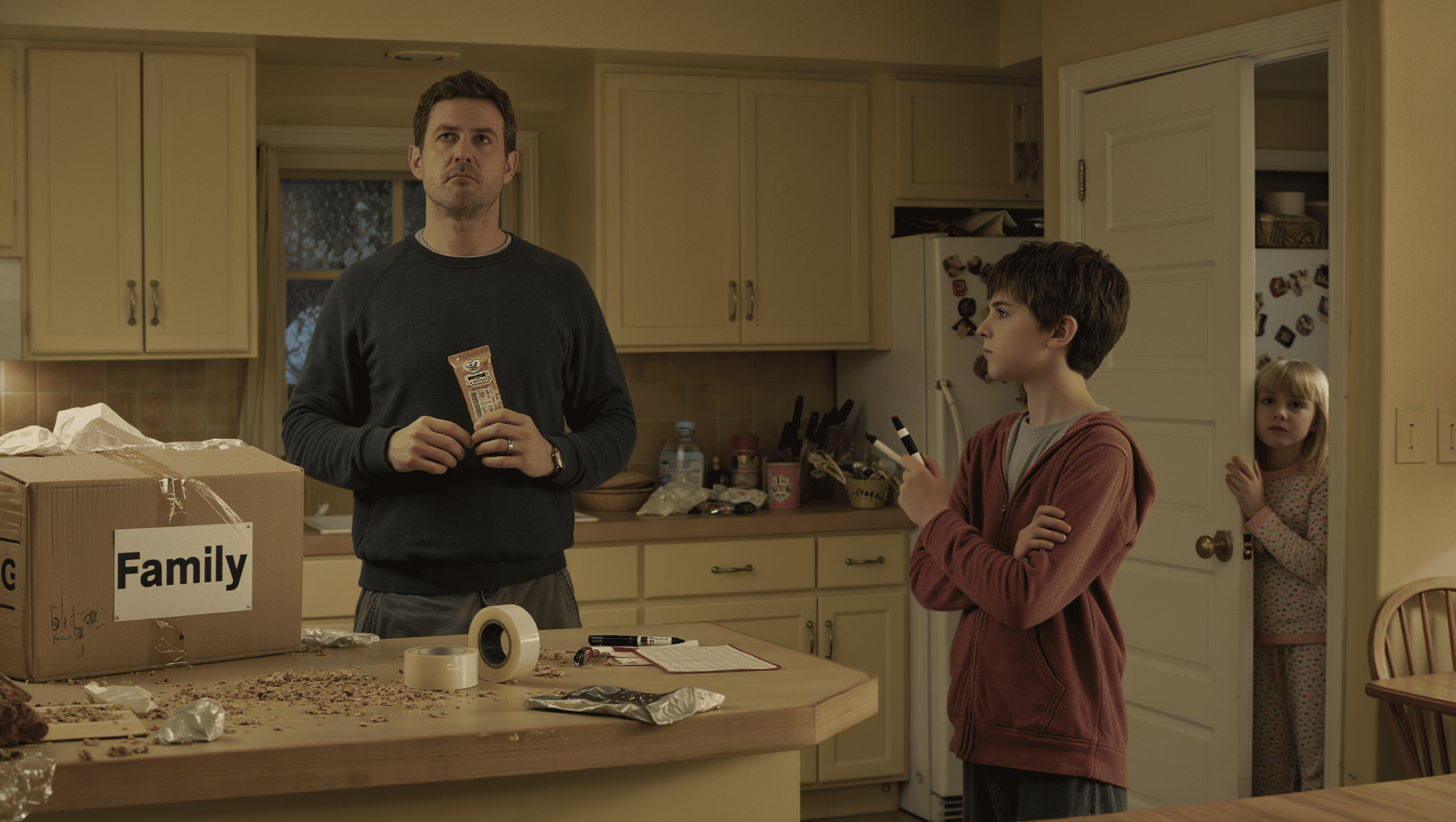Teen Hoards Dad’s Granola, Scares Sister, Dad’s Clever Sharpie Move Stuns His Son