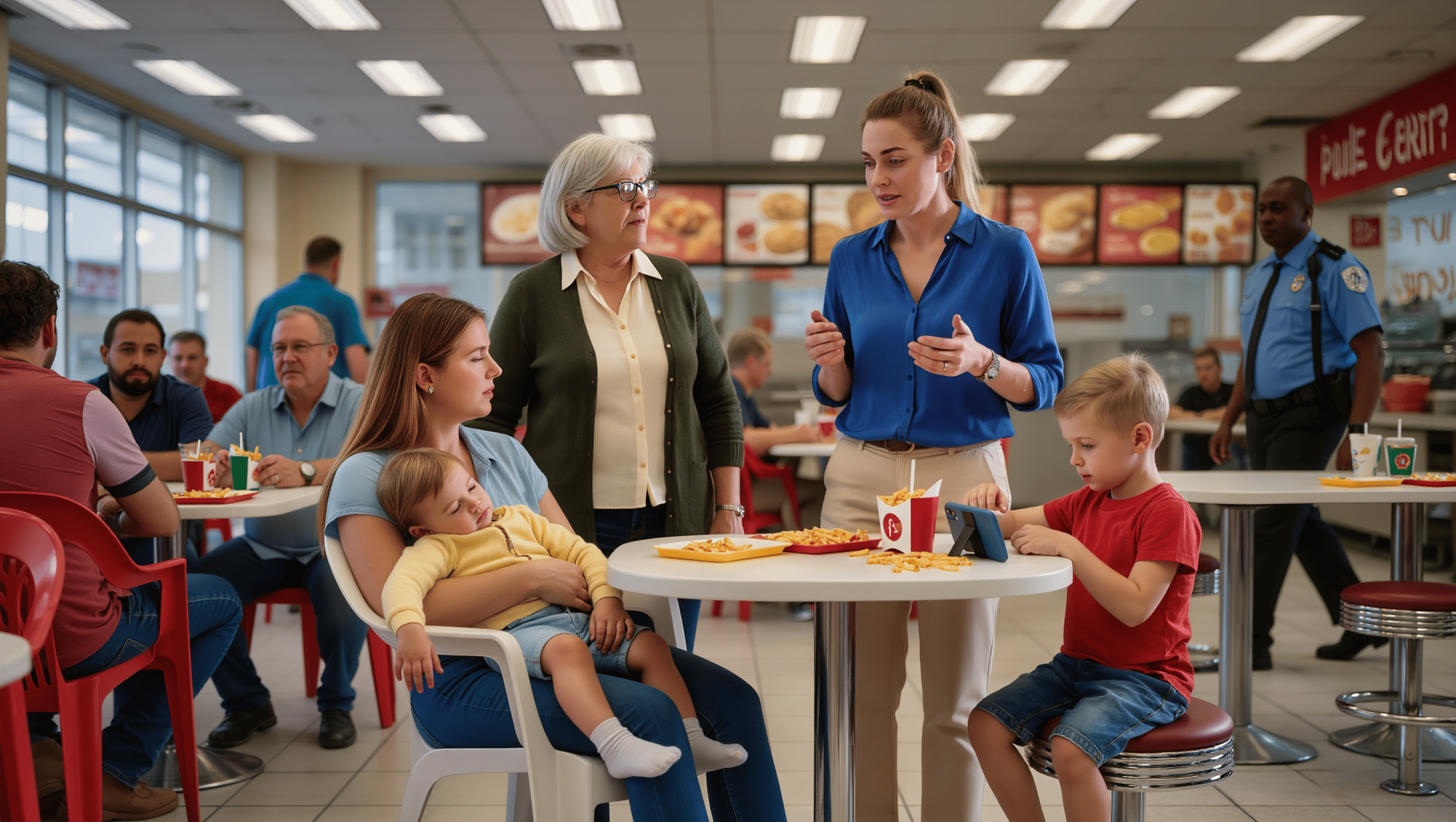 Mom Stands Ground As Duo Seeking Seats For Sick Elder, Causes A Scene At The Mall Mom Stands Ground As Duo Seeking Seats For Sick Elder, Causes A Scene At The Mall