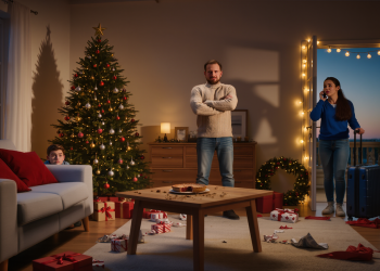 Dad Cherishes Daughter Yet Bars Her From Holiday Home As She Torments Admiring Younger Brother