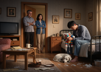 Emotional Support Dog Tears Apart Precious Memento Plushie, Hinting At Shared Heartbreak