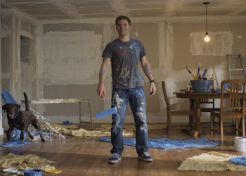 Man Paints Friend’s House For Free, Then Write A Curse Word On The Wall After Dogs Disrupt His Work