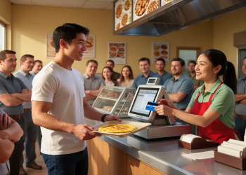 Man Quietly Saves On Meals As Cashier’s Knowing Wink Hints At More Than Just Discounts