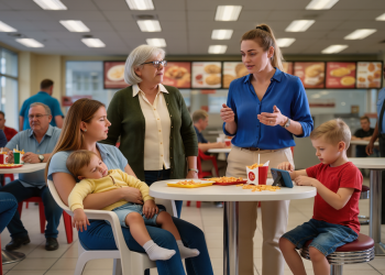 Mom Stands Ground As Duo Seeking Seats For Sick Elder, Causes A Scene At The Mall
