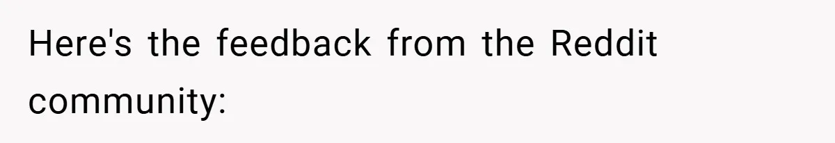 Here's the feedback from the Reddit community: