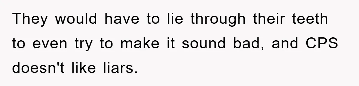 Free Childcare, Accused Of Starving Kids With Veggie Food They would have to lie through their teeth to even try to make it sound bad, and CPS doesn't like liars.