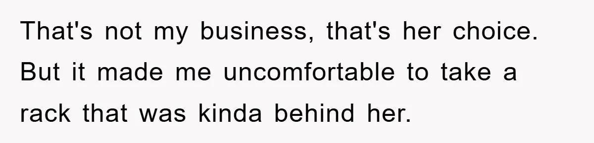 Accused of Being a Perv at the Gym - Man Refuses to Let Woman Search His Phone That's not my business, that's her choice. But it made me uncomfortable to take a rack that was kinda behind her.
