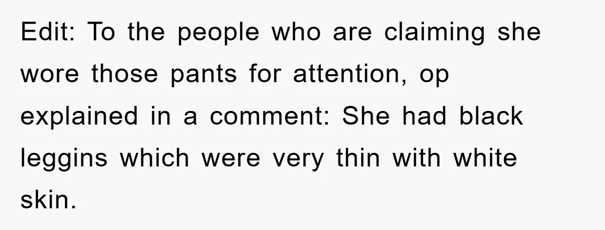 Accused of Being a Perv at the Gym - Man Refuses to Let Woman Search His Phone Edit: To the people who are claiming she wore those pants for attention, op explained in a comment: She had black leggins which were very thin with white skin.