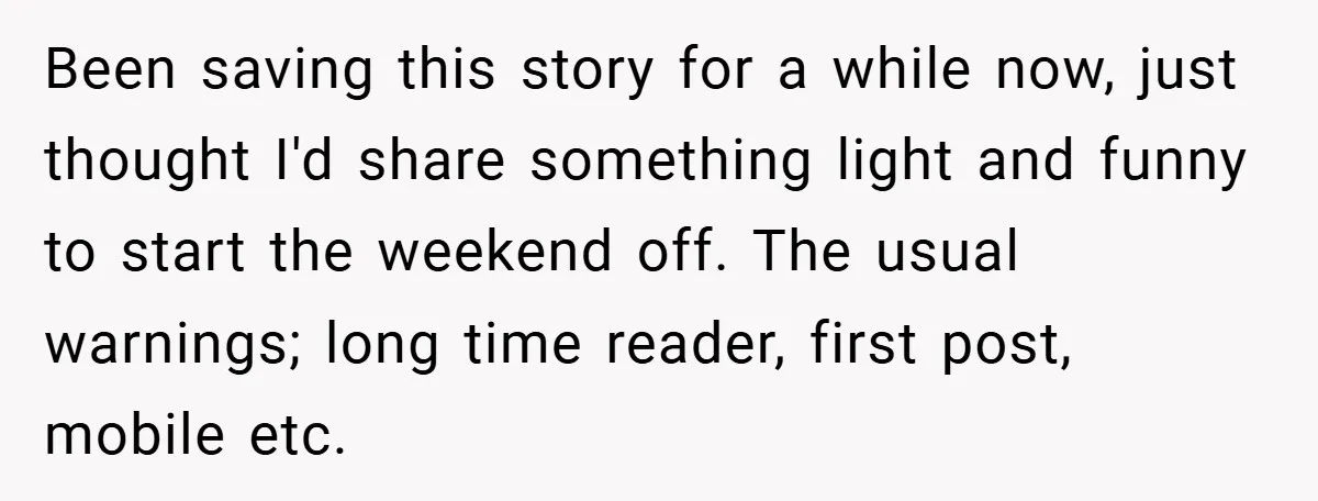 A Biker Wanted to Prove He Was Tough - But One Cup of Coffee Broke His Ego Been saving this story for a while now, just thought I'd share something light and funny to start the weekend off. The usual warnings; long time reader, first post, mobile...