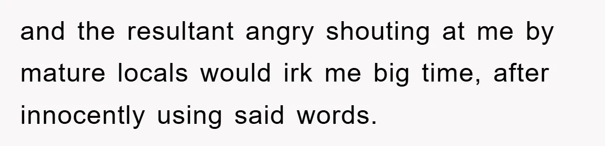 They Told Him to “Speak English” - His Brilliant Comeback in a Native American Language Shut Them Down Instantly and the resultant angry shouting at me by mature locals would irk me big time, after innocently using said words.