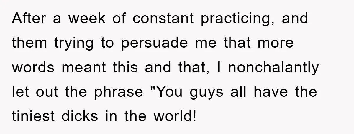 They Told Him to “Speak English” - His Brilliant Comeback in a Native American Language Shut Them Down Instantly After a week of constant practicing, and them trying to persuade me that more words meant this and that, I nonchalantly let out the phrase "You guys all have the...