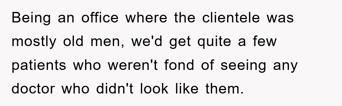 They Told Him to “Speak English” - His Brilliant Comeback in a Native American Language Shut Them Down Instantly Being an office where the clientele was mostly old men, we'd get quite a few patients who weren't fond of seeing any doctor who didn't look like them.