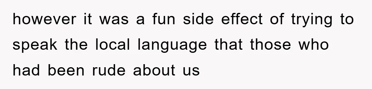 They Told Him to “Speak English” - His Brilliant Comeback in a Native American Language Shut Them Down Instantly however it was a fun side effect of trying to speak the local language that those who had been rude about us