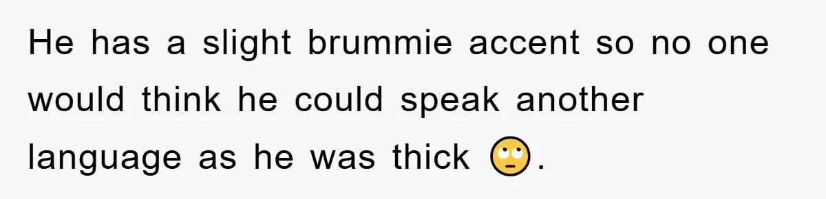 They Told Him to “Speak English” - His Brilliant Comeback in a Native American Language Shut Them Down Instantly He has a slight brummie accent so no one would think he could speak another language as he was thick 🙄.