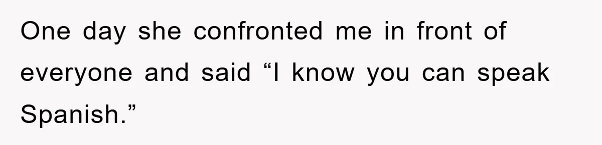 They Told Him to “Speak English” - His Brilliant Comeback in a Native American Language Shut Them Down Instantly One day she confronted me in front of everyone and said “I know you can speak Spanish.”