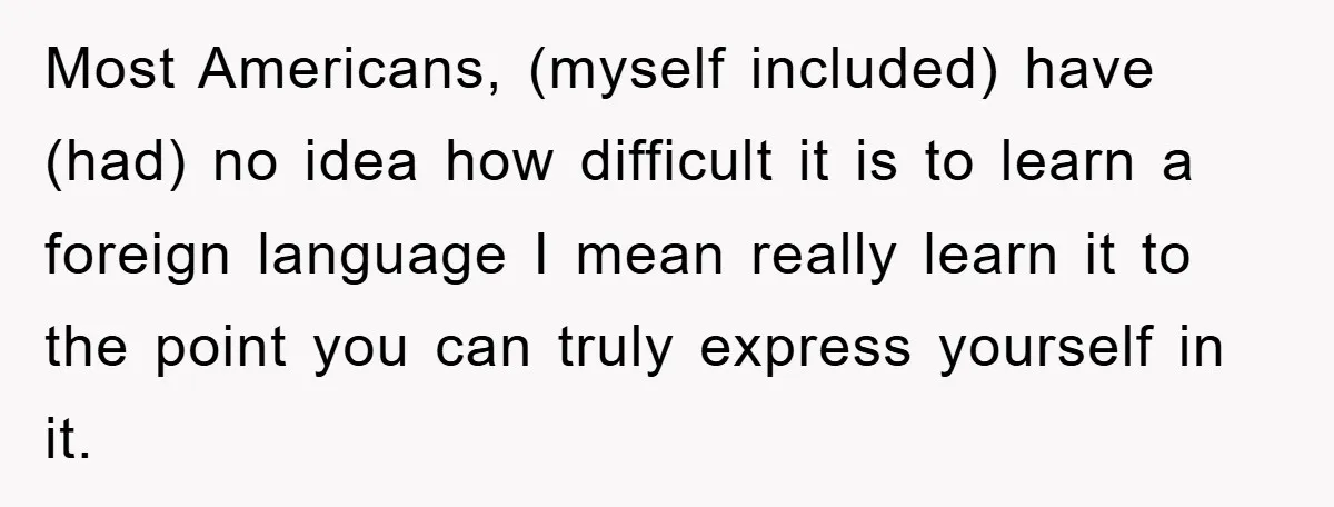 They Told Him to “Speak English” - His Brilliant Comeback in a Native American Language Shut Them Down Instantly Most Americans, (myself included) have (had) no idea how difficult it is to learn a foreign language I mean really learn it to the point you can truly express yourself...