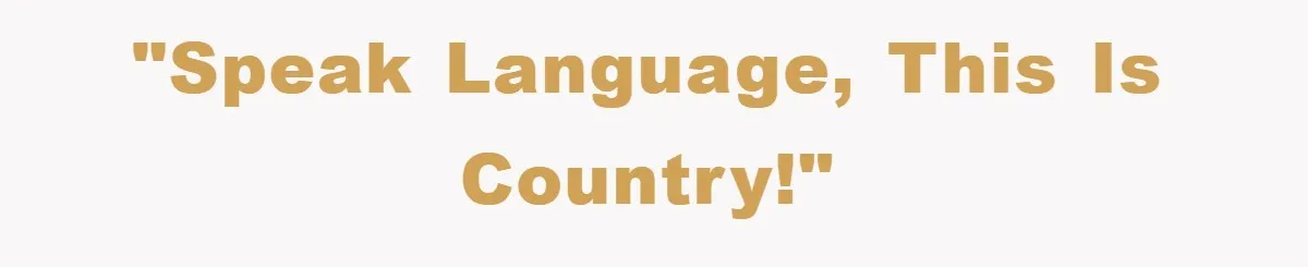 They Told Him to “Speak English” - His Brilliant Comeback in a Native American Language Shut Them Down Instantly "Speak LANGUAGE, this is COUNTRY!"