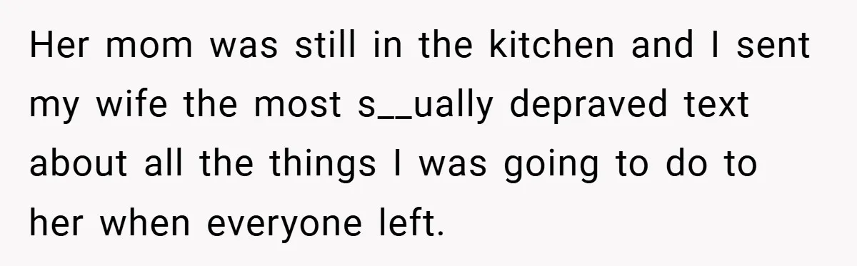 When a Snoop Can’t Resist Her Daughter’s Phone - She Gets the Shock of a Lifetime Her mom was still in the kitchen and I sent my wife the most s__ually depraved text about all the things I was going to do to her when everyone...
