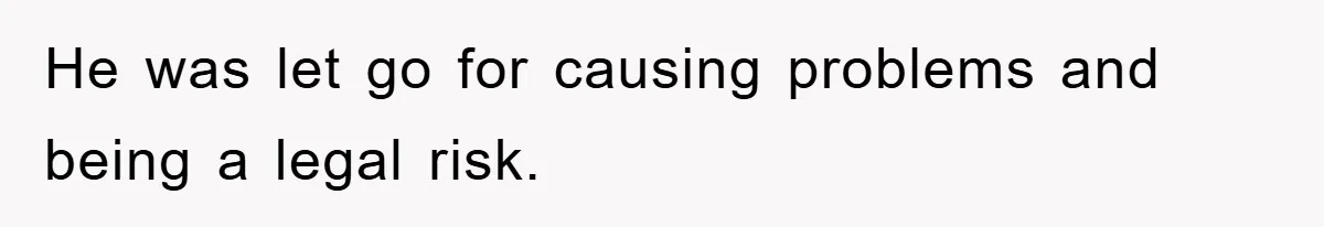 Woman Snaps After Autistic Coworker Keeps Pushing About Her Dad’s Death, Sparks Office Chaos He was let go for causing problems and being a legal risk.