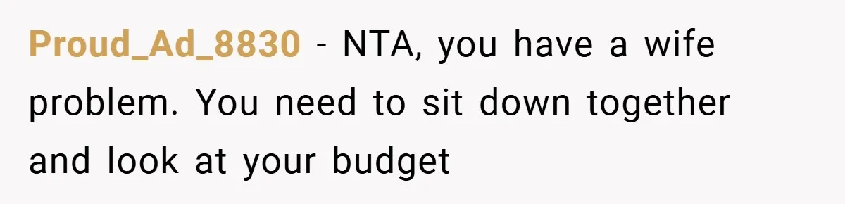 Man Cancels Family Vacation After Brother-in-Law Destroys His Home - Wife Says He’s ‘Punishing the Kids Proud_Ad_8830 − NTA, you have a wife problem. You need to sit down together and look at your budget