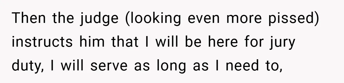 Hotel Owner Orders Teen Employee to Skip Jury Duty - What the Judge Did Next Shocked Everyone Then the judge (looking even more pissed) instructs him that I will be here for jury duty, I will serve as long as I need to,