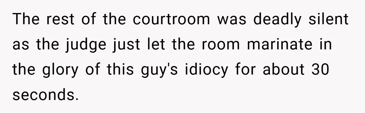 Hotel Owner Orders Teen Employee to Skip Jury Duty - What the Judge Did Next Shocked Everyone The rest of the courtroom was deadly silent as the judge just let the room marinate in the glory of this guy's idiocy for about 30 seconds.