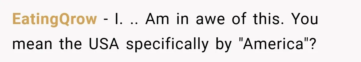 EatingQrow − I. .. Am in awe of this. You mean the USA specifically by "America"?