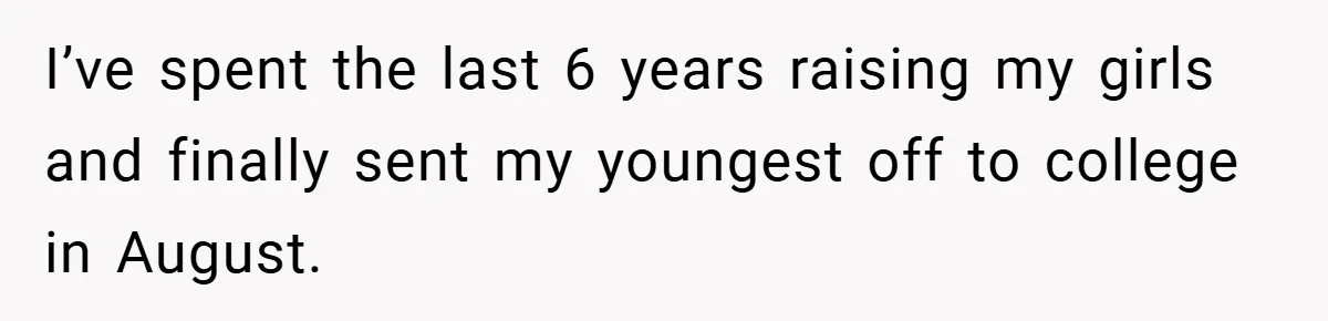 Dad Starts Dating Six Years After Losing His Wife, Daughter Calls Him A Cheater I’ve spent the last 6 years raising my girls and finally sent my youngest off to college in August.