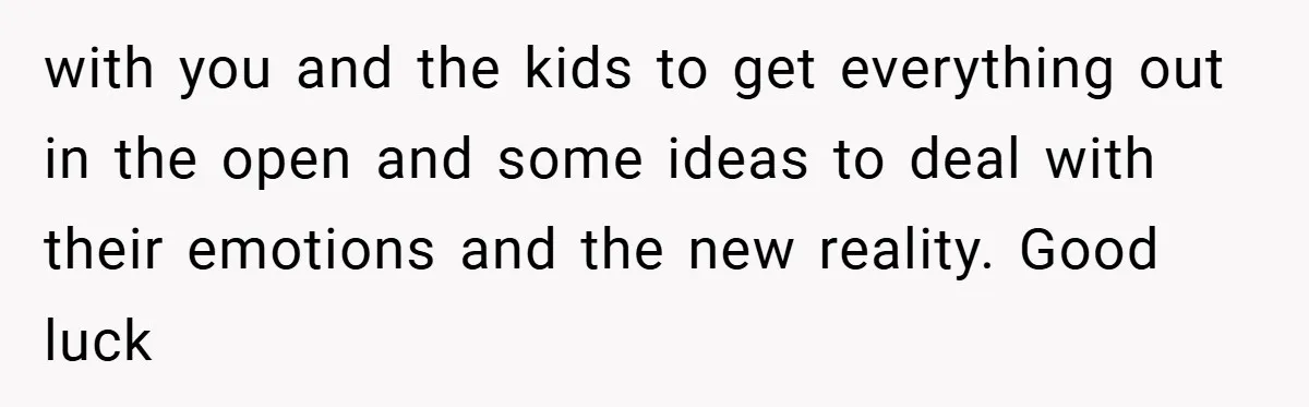 Dad Starts Dating Six Years After Losing His Wife, Daughter Calls Him A Cheater with you and the kids to get everything out in the open and some ideas to deal with their emotions and the new reality. Good luck