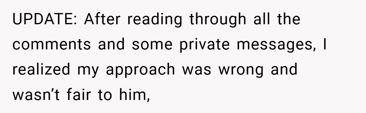 UPDATE: After reading through all the comments and some private messages, I realized my approach was wrong and wasn’t fair to him,
